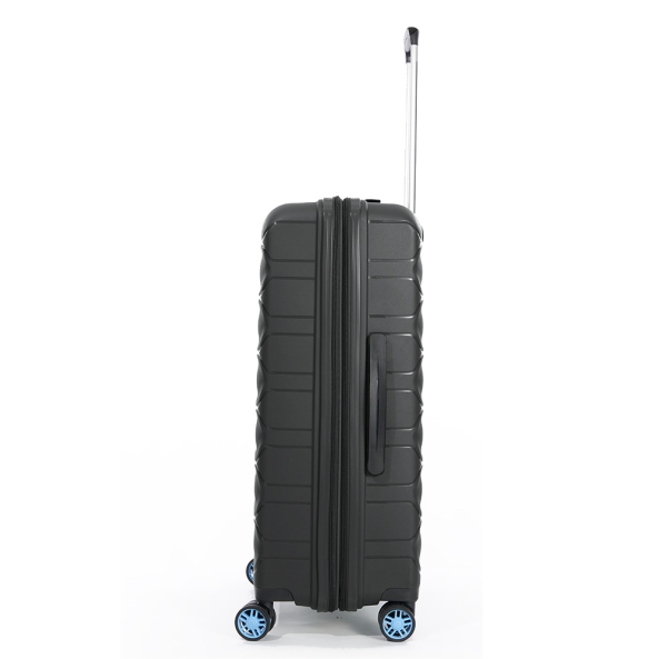 Βαλίτσα σκληρή Μεγάλη DIELLE 100/70 76x50x34/37 cm Μαύρο